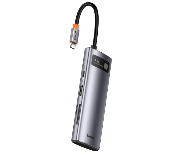 Baseus 7w1 Hub USB-C (2xUSB 3.0, HDMI, USB-C PD) - 731676 - zdjęcie 2